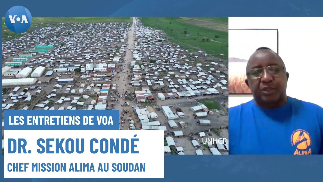 Dr. Sekou Condé, chef de mission Soudan pour ALIMA, s'exprime sur les violences à Omdourman