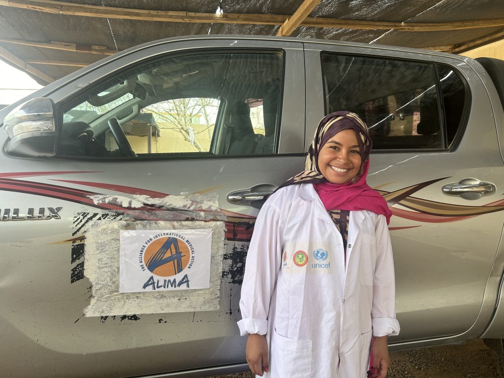 Urgence humanitaire en Mauritanie : "Sans soutien, nous ne pourrons plus sauver de vies" 3 Fatma Mint Salek sage femme ALIMA Credit ALIMA